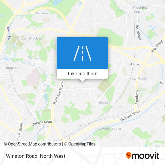Winston Road map