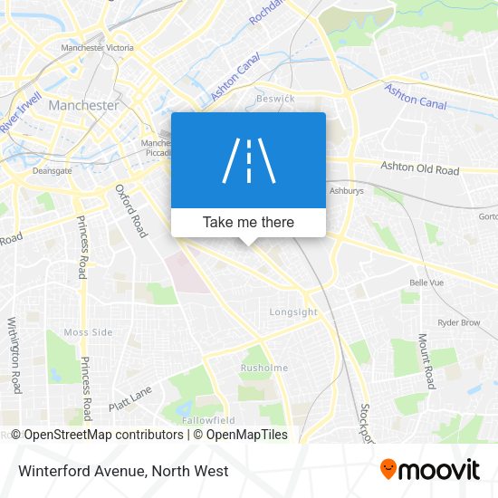 Winterford Avenue map