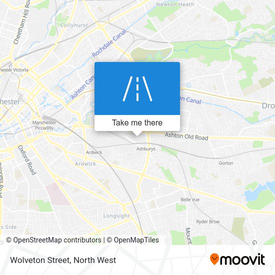 Wolveton Street map