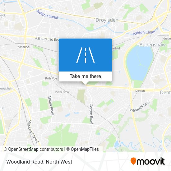 Woodland Road map