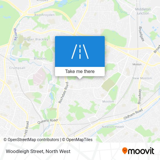 Woodleigh Street map