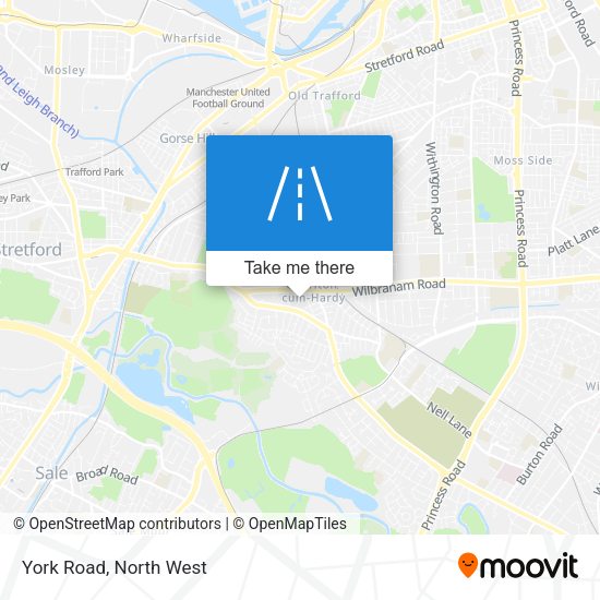 York Road map