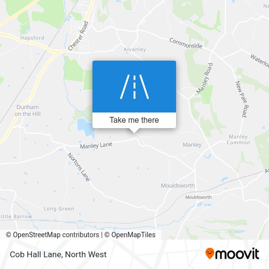 Cob Hall Lane map