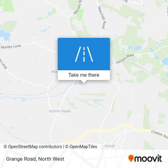 Grange Road map