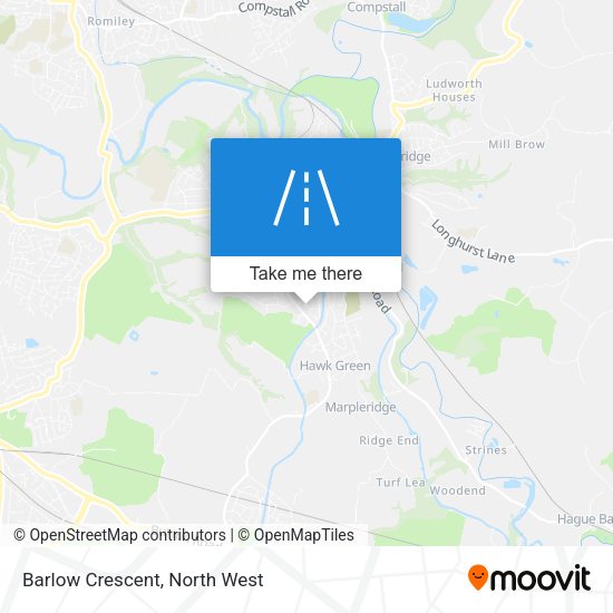 Barlow Crescent map