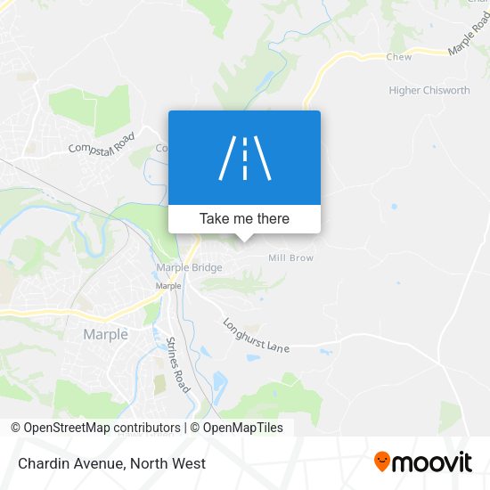 Chardin Avenue map