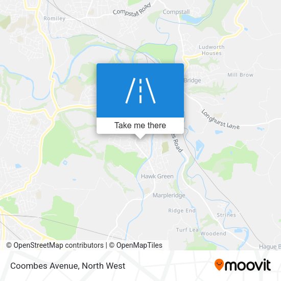 Coombes Avenue map