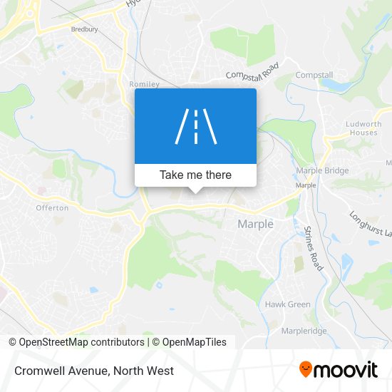 Cromwell Avenue map
