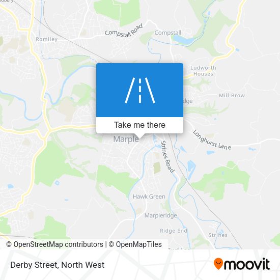 Derby Street map