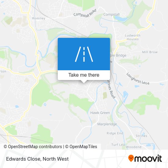 Edwards Close map