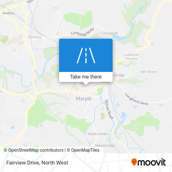 Fairview Drive map