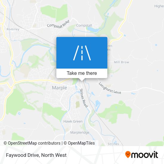Faywood Drive map
