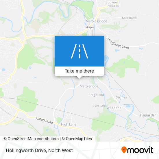 Hollingworth Drive map