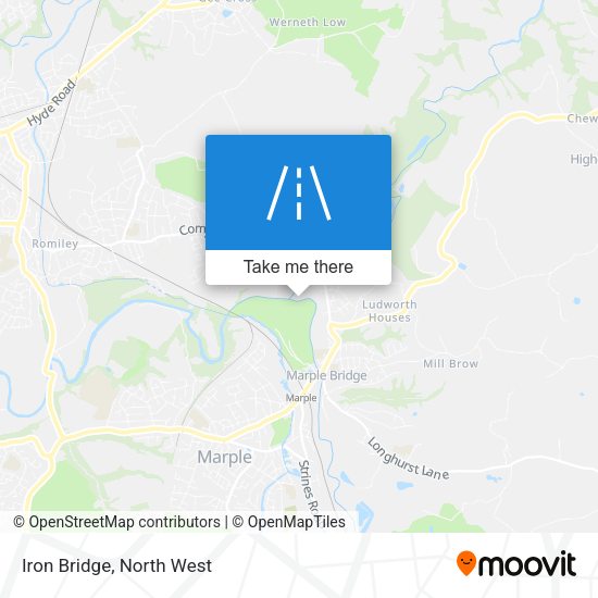 Iron Bridge map