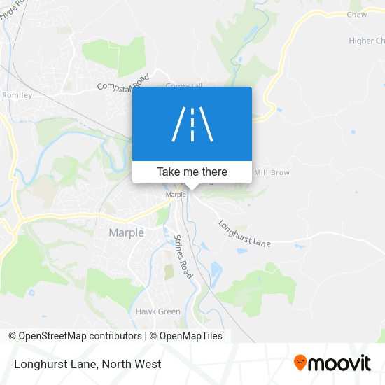 Longhurst Lane map