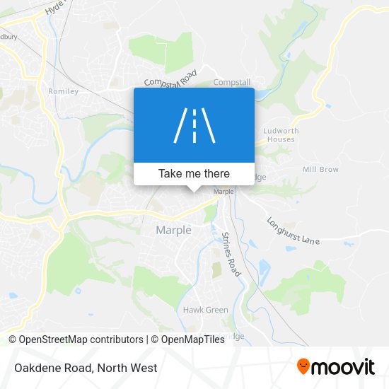 Oakdene Road map