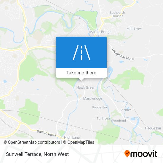 Sunwell Terrace map