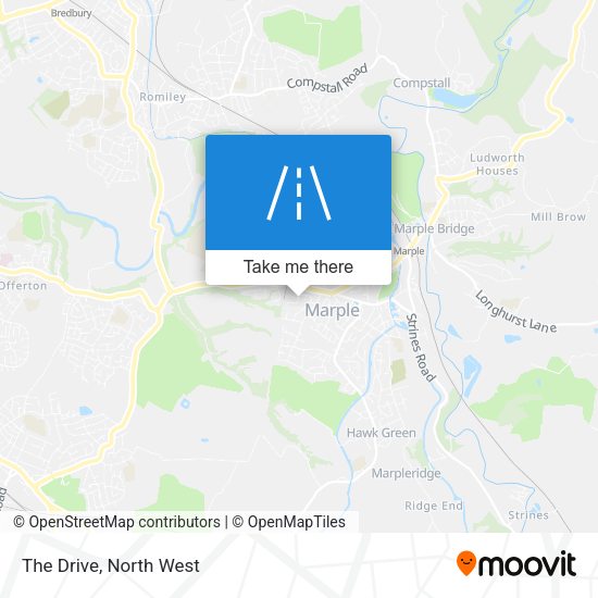 The Drive map