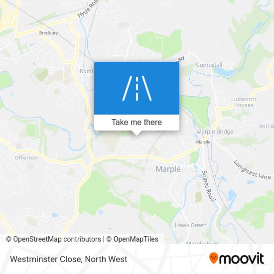 Westminster Close map