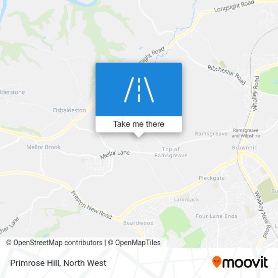 Primrose Hill map