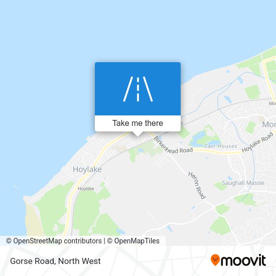 Gorse Road map