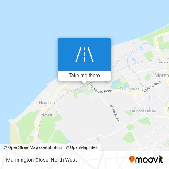 Mannington Close map