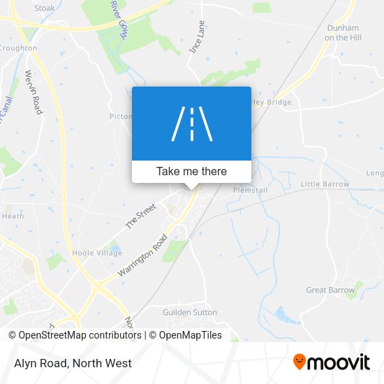 Alyn Road map