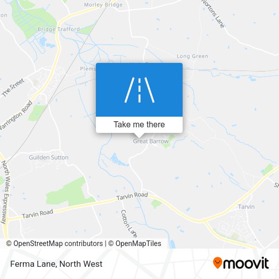 Ferma Lane map