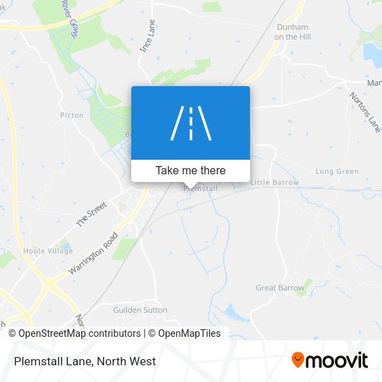 Plemstall Lane map