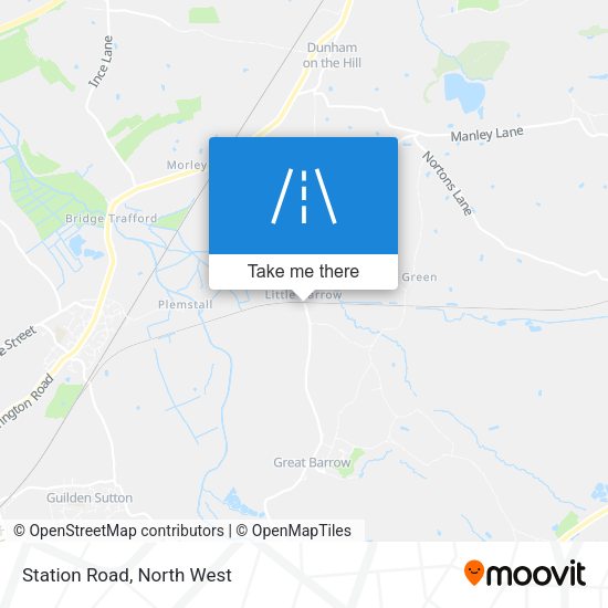 Station Road map