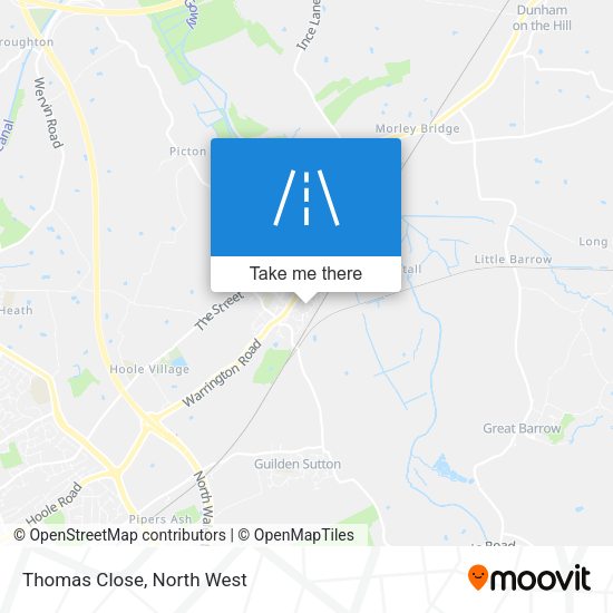 Thomas Close map