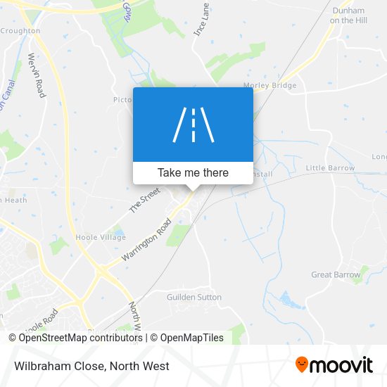 Wilbraham Close map