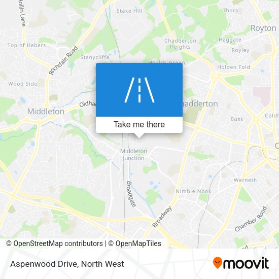 Aspenwood Drive map