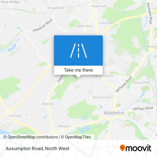 Assumpton Road map