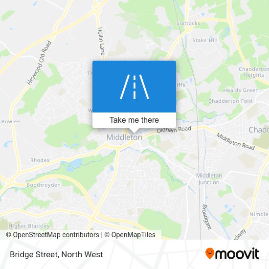 Bridge Street map