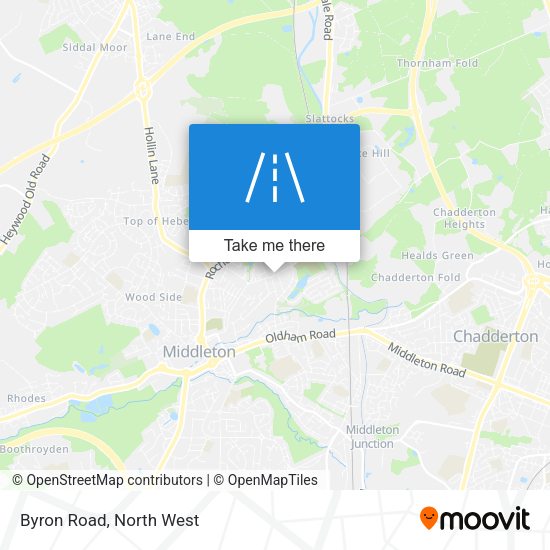 Byron Road map