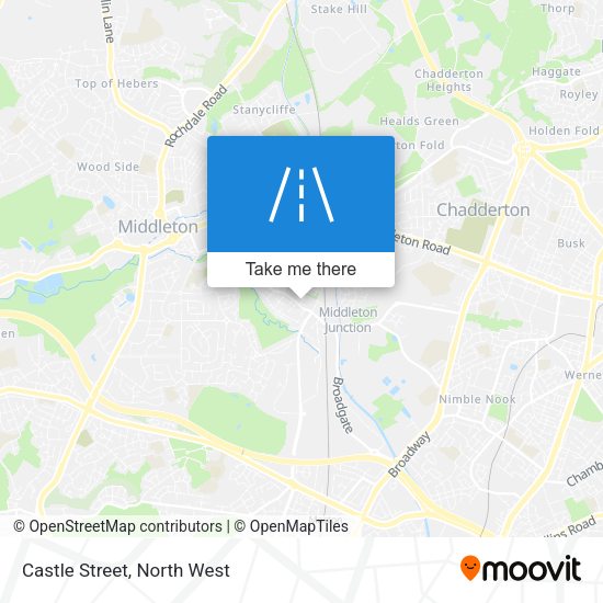 Castle Street map