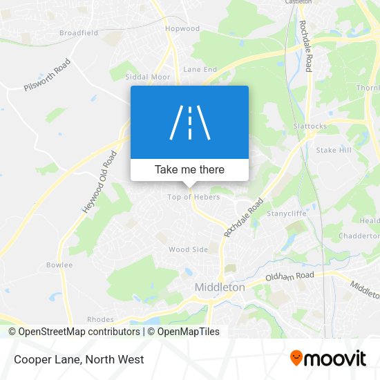 Cooper Lane map