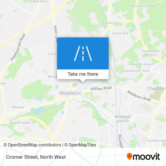 Cromer Street map
