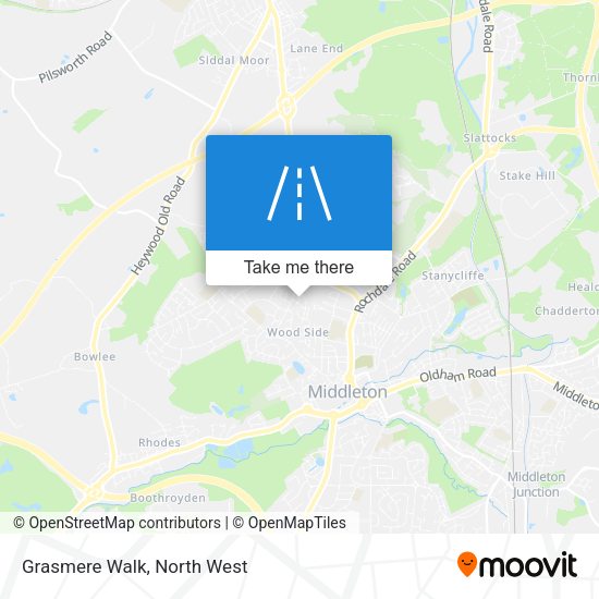 Grasmere Walk map