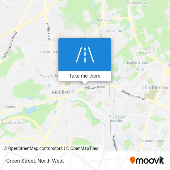 Green Street map