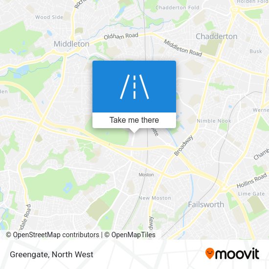 Greengate map