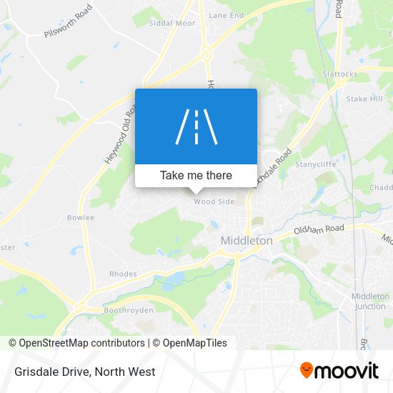 Grisdale Drive map