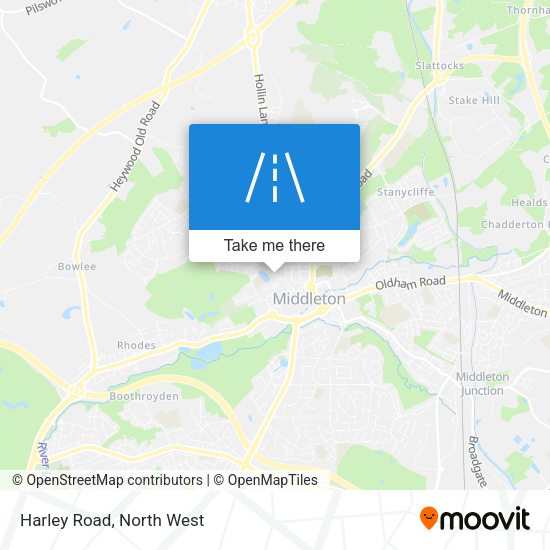 Harley Road map