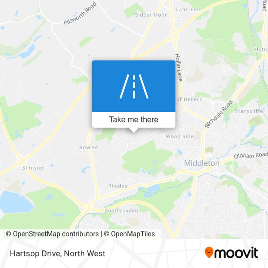 Hartsop Drive map