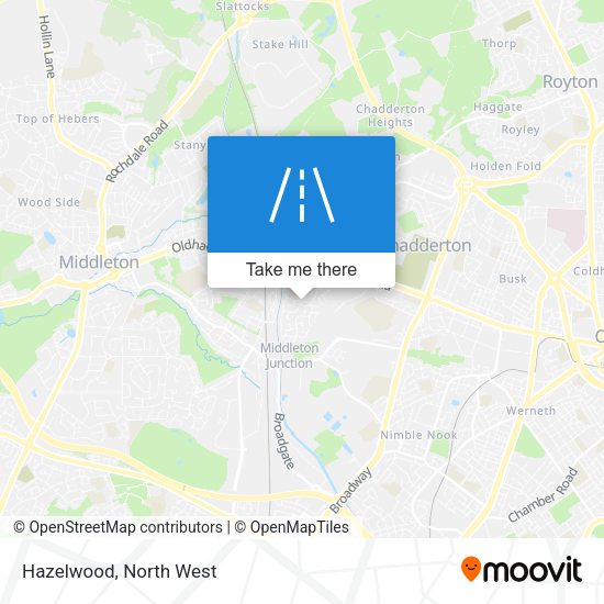 Hazelwood map