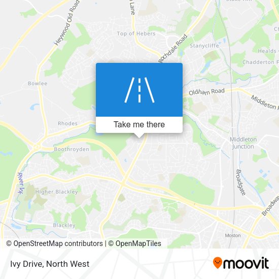 Ivy Drive map
