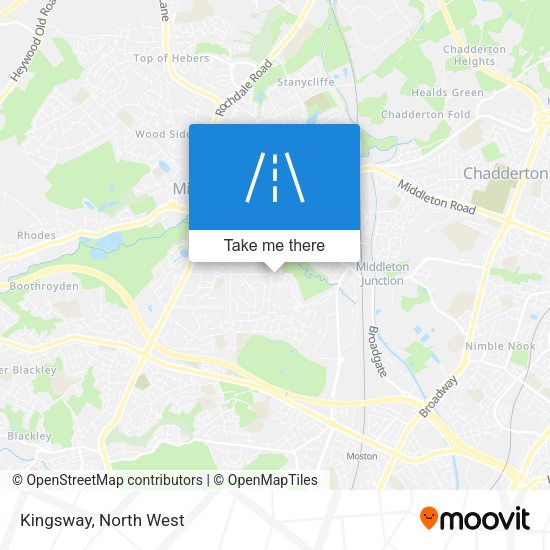 Kingsway map