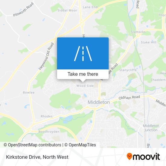 Kirkstone Drive map