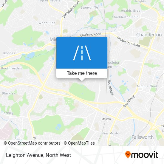 Leighton Avenue map